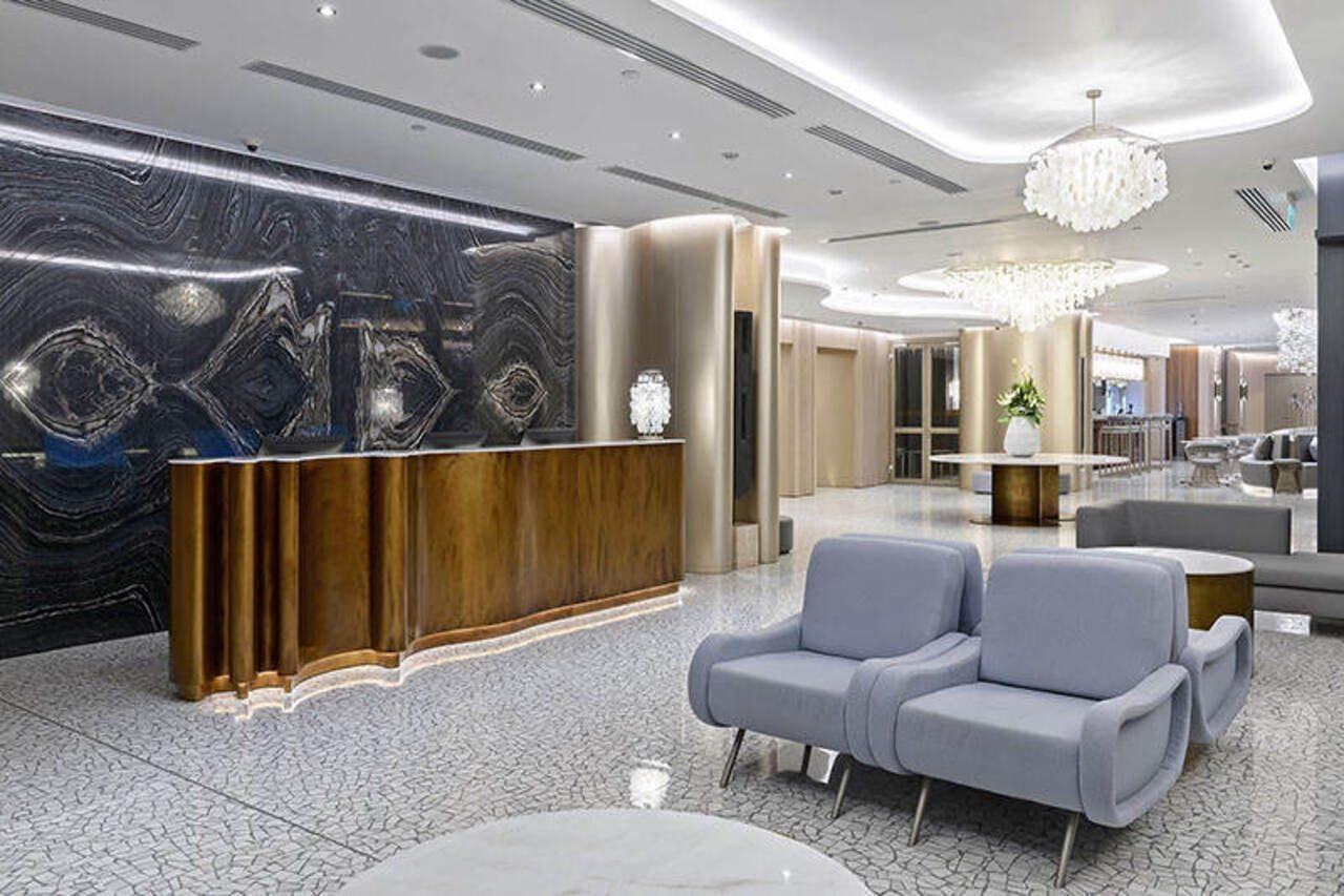 Premier Hotel Odesa Odessa Exterior foto Lobby